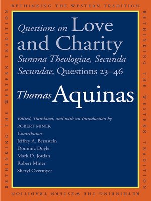 cover image of Questions on Love and Charity